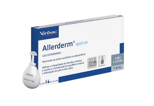 Allerderm spot on pipeta 0 a 10 kg x 6 unid.