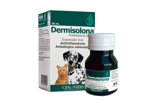 Dermisolona 0.4 % susp. oral x 30 ml.