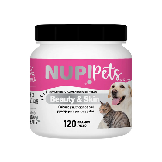 Nup Pets · Beauty - Skin PV0 oral perro/gato x 120 gr.