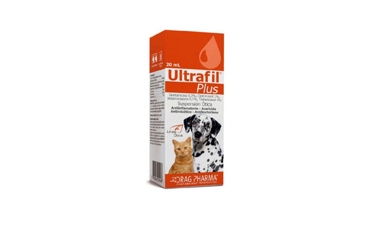 Ultrafil Plus sub otica gota x  20ml