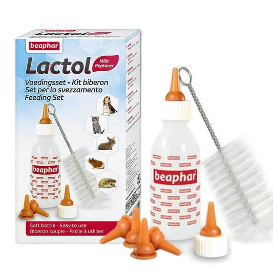 Lactol kit lactancia, mamadera 35 ml. + accesorios