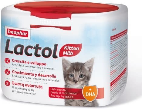 Lactol suplemento para gatos cachorros 500 gr.