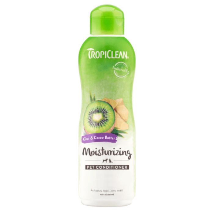 Acondicionador de pelo perro/gato kiwi y cocoa butter Tropiclean 592 ml.