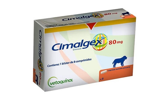 Cimalgex perro 80 mg x 8 comp