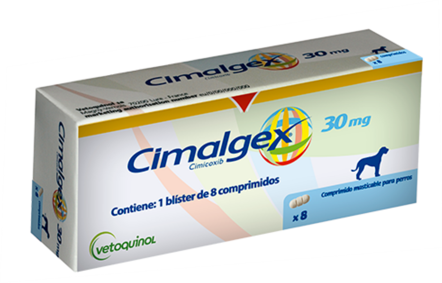 Cimalgex perro 30 mg x 8 comp